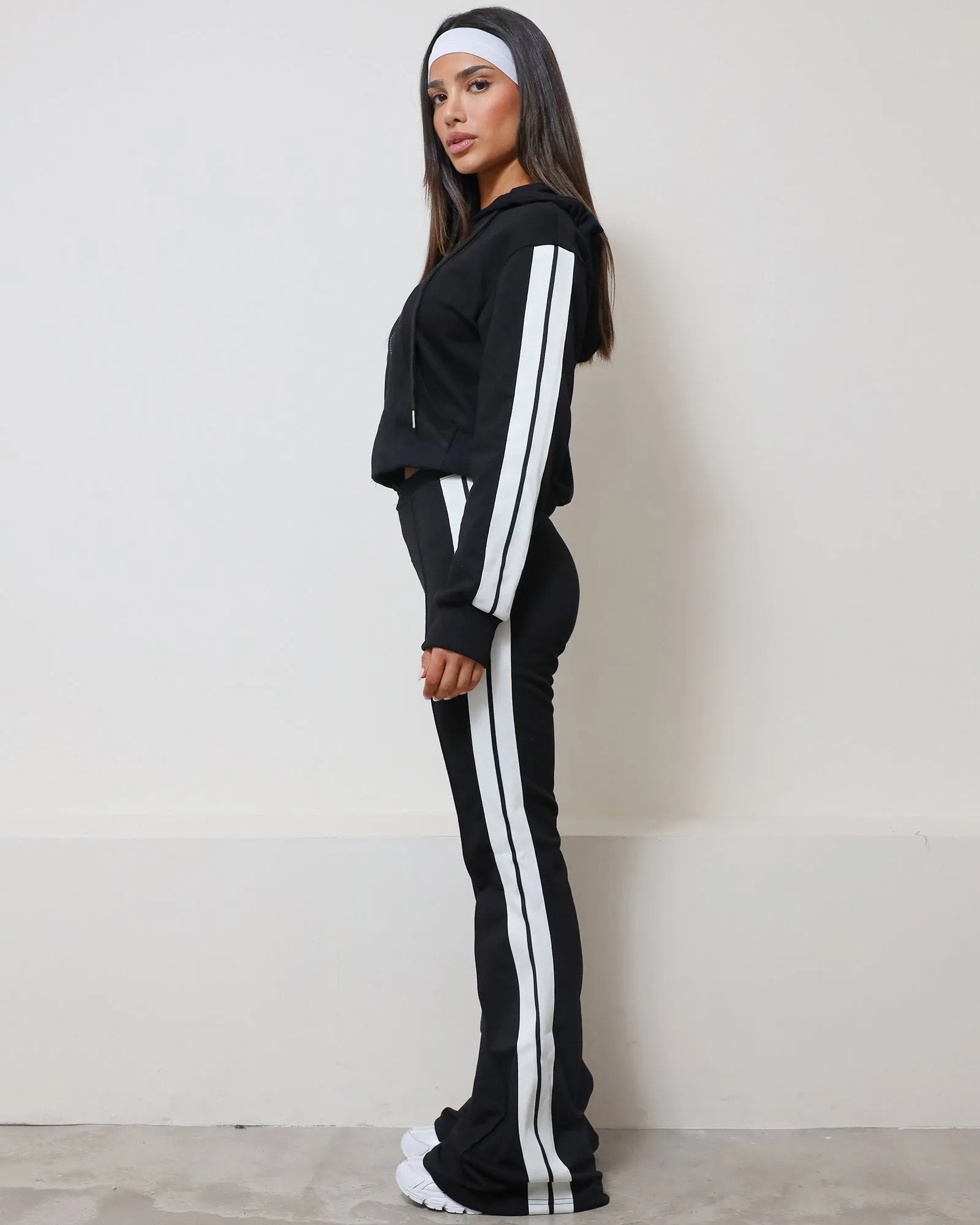 Ellis Black Tracksuit Set sold by Simmi London product image thumbnail 3