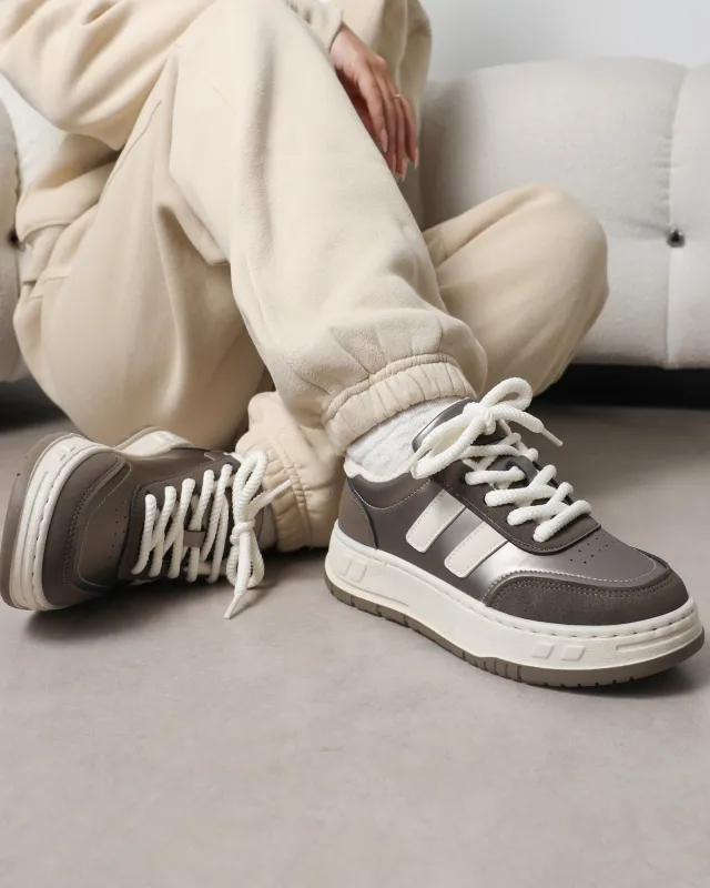 Sensation Bronze Trainers sold by Simmi London