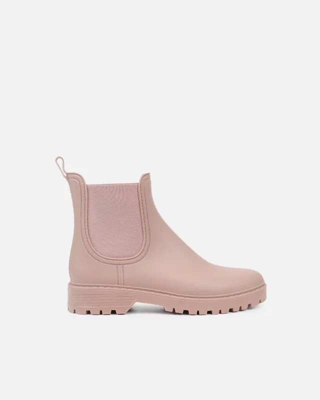 Hartley Pink Wellington Chelsea Boot sold by Simmi London