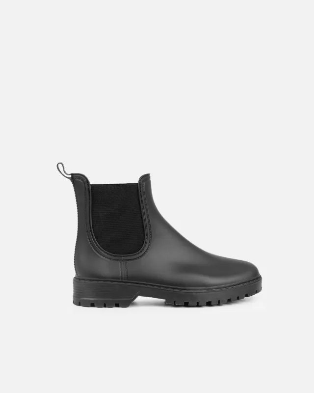 Hartley Black Wellington Chelsea Boot sold by Simmi London