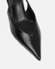Layana Black Box Slingback Court Shoes sold by Simmi London