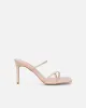 Jayana Nude Strappy Mules sold by Simmi London