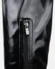 Lewie Black Stretch Over The Knee Boots sold by Simmi London