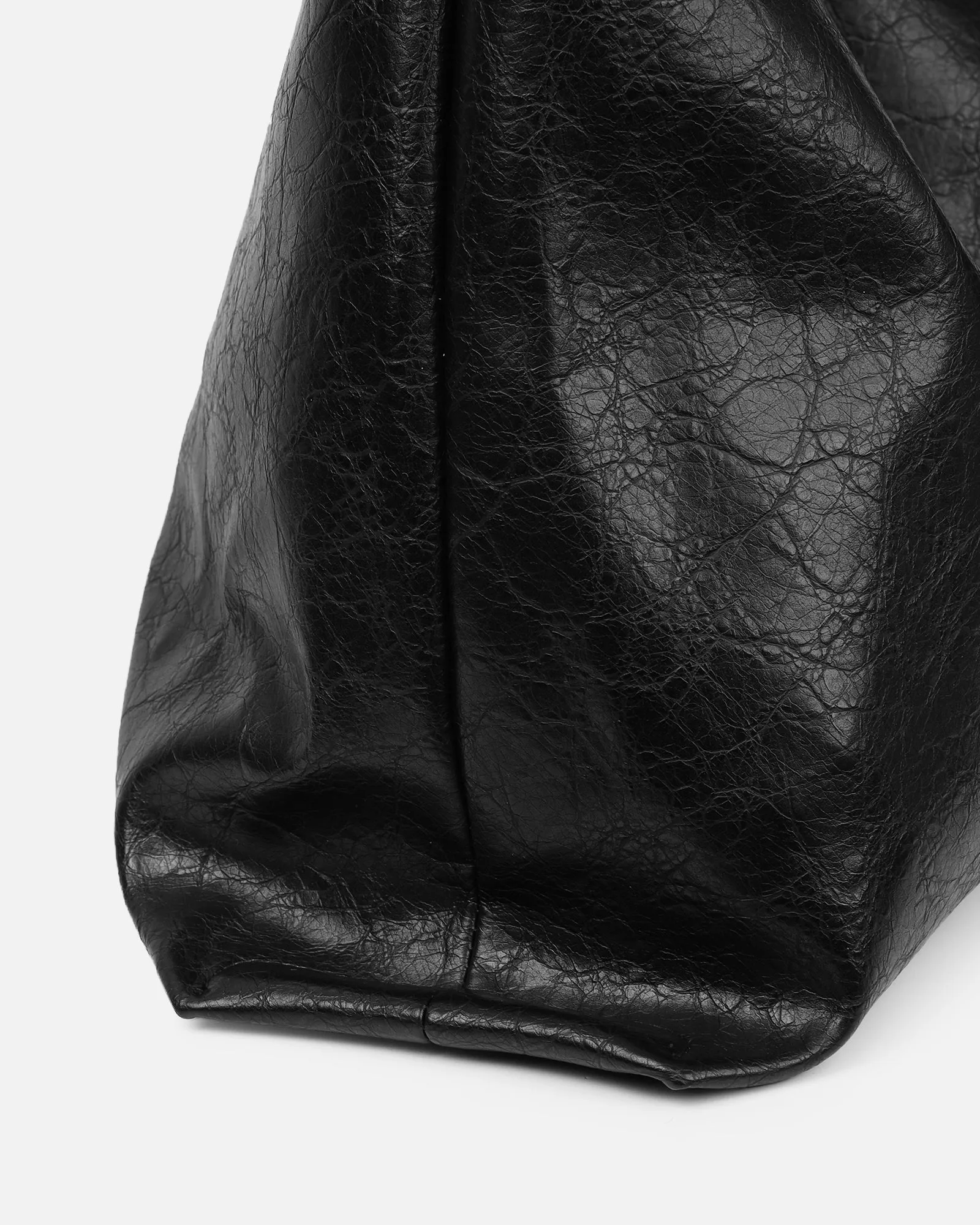 Abina Black Soft Hobo Shoulder Bag sold by Simmi London product image thumbnail 2
