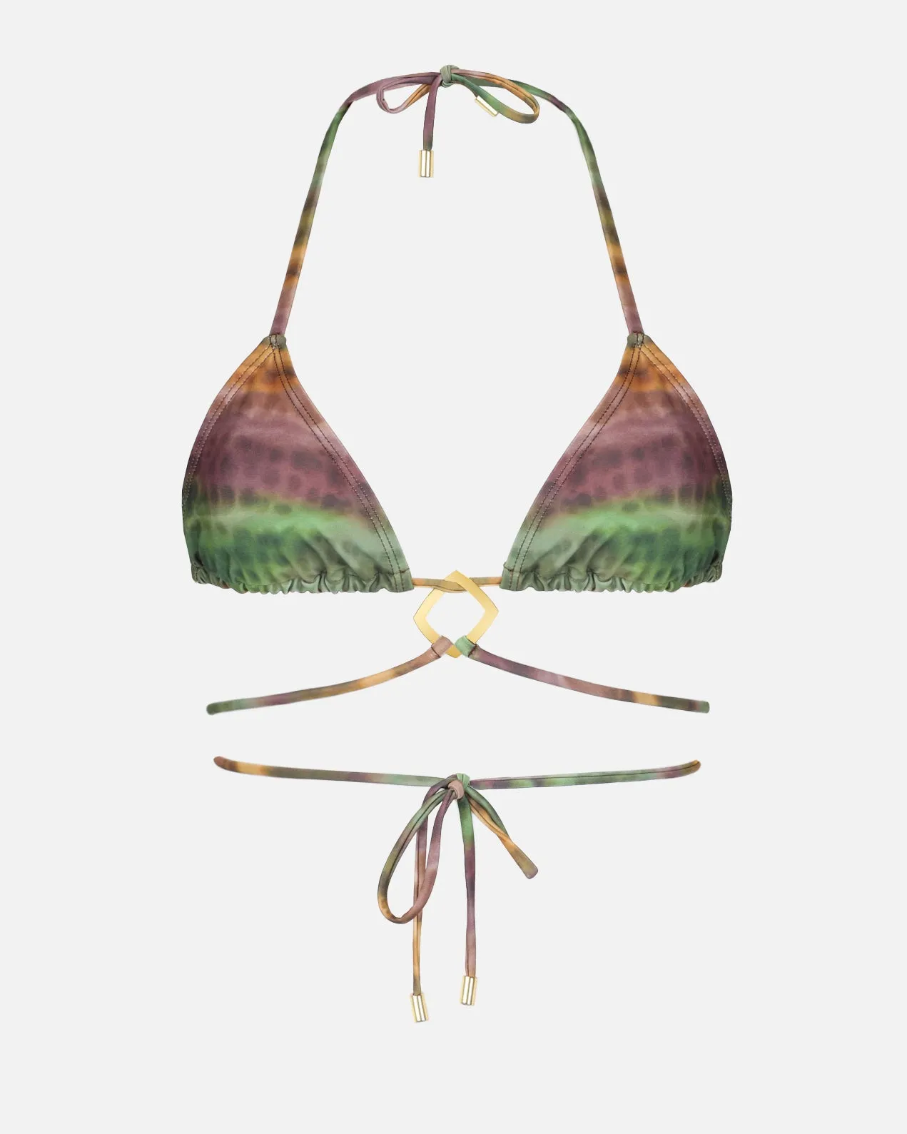 Nalele Animal Print Trim Detail Bikini Top sold by Simmi London product image thumbnail 3