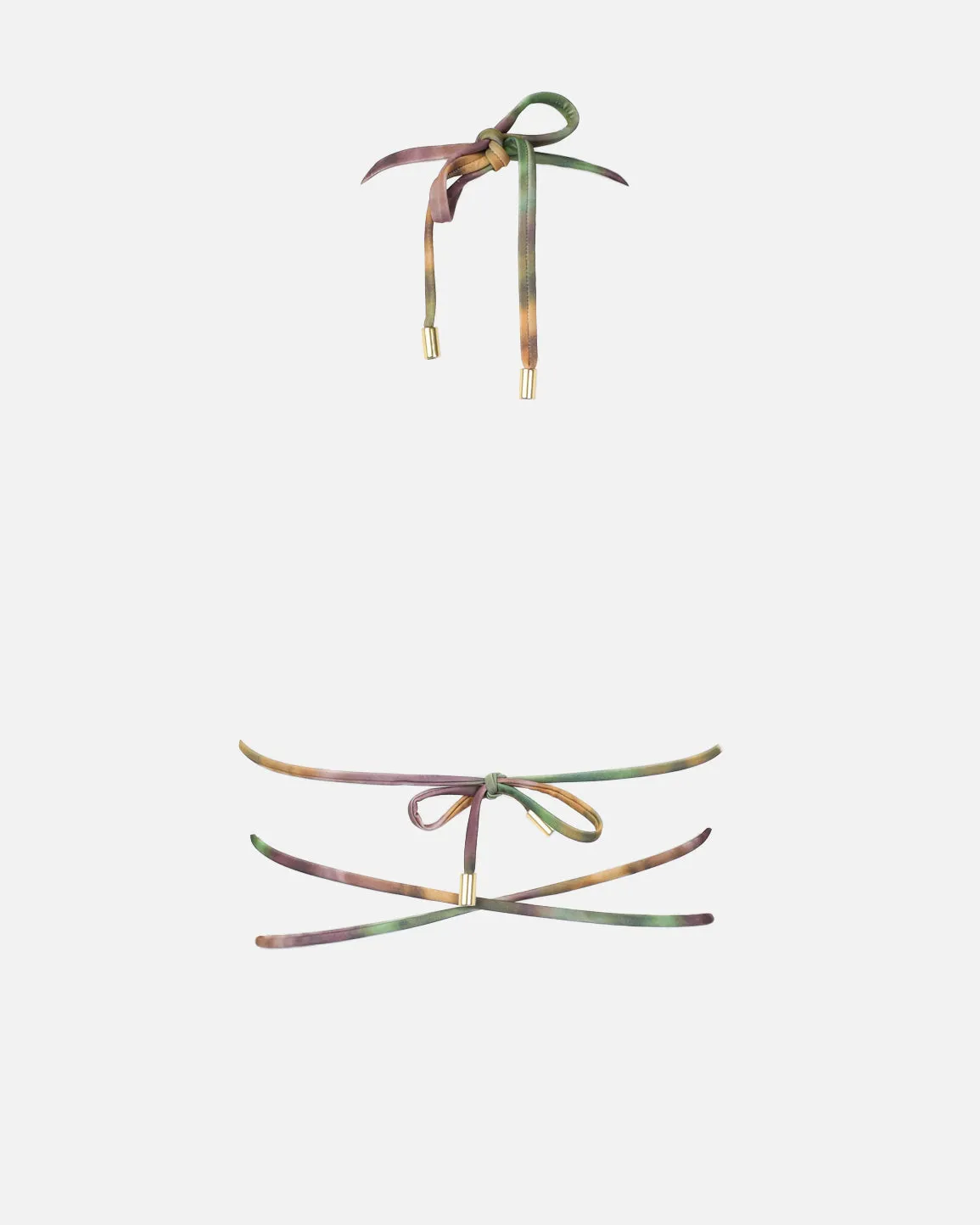 Nalele Animal Print Trim Detail Bikini Top sold by Simmi London product image thumbnail 4