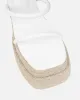 Nadima White Platform Espadrille Sandals sold by Simmi London