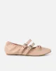 Octavio Nude Scrunch Ballet Flats sold by Simmi London
