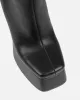 Mellia Black Extreme Platform Boots sold by Simmi London