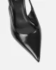 Liorra Black Box Sling Back Court Shoes sold by Simmi London