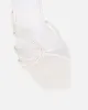 Riarra White Lizard Strappy Heeled Sandals sold by Simmi London