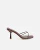 Sameel Brown Mules sold by Simmi London