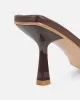 Sameel Brown Mules sold by Simmi London