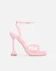 Cairo Pink Heeled Sandals sold by Simmi London