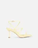 Kaleah Lemon Heeled Sandals sold by Simmi London
