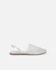 Avianna Silver Woven Mesh Sliders sold by Simmi London
