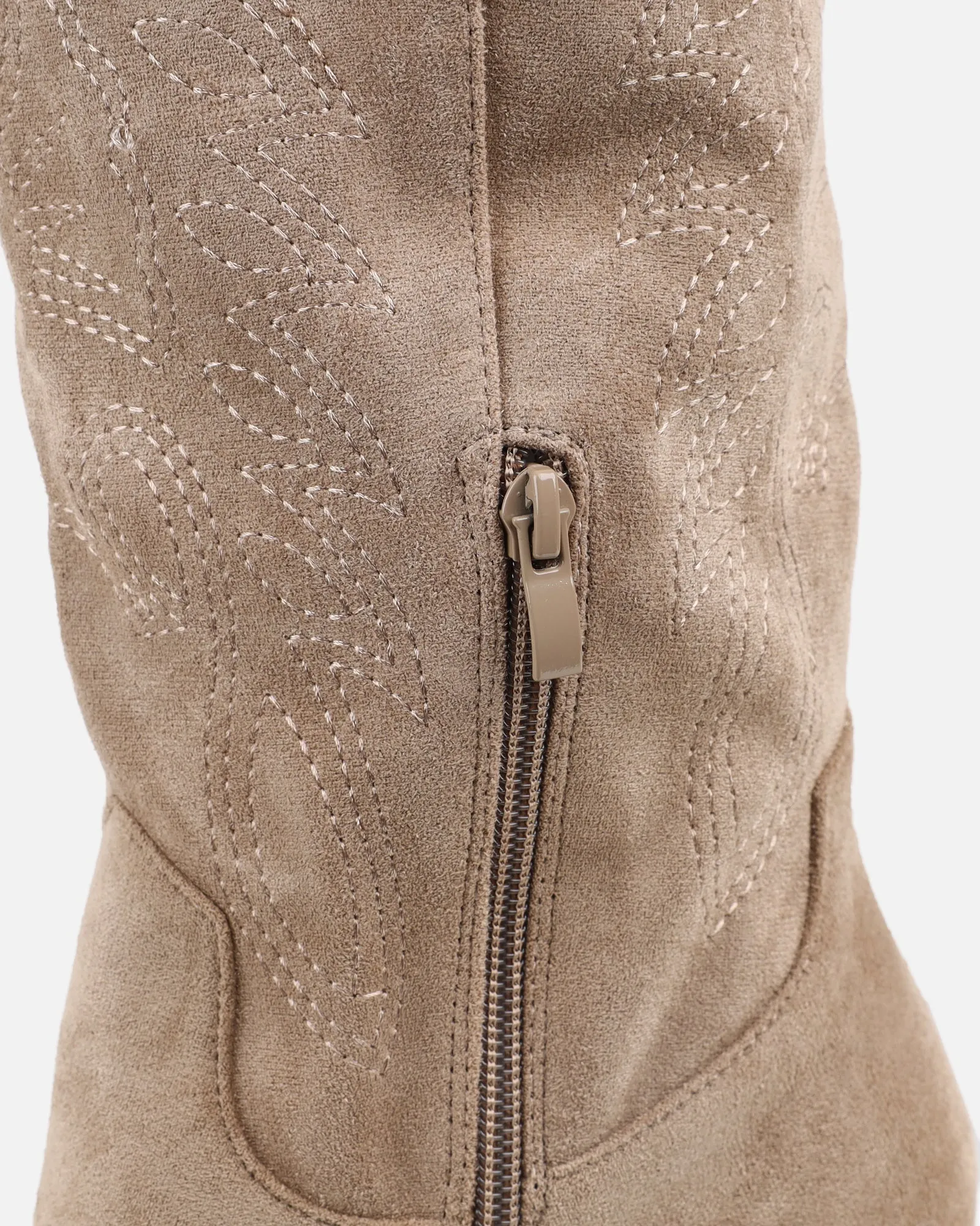 Carter Khaki Western Cowboy Boots sold by Simmi London product image thumbnail 3