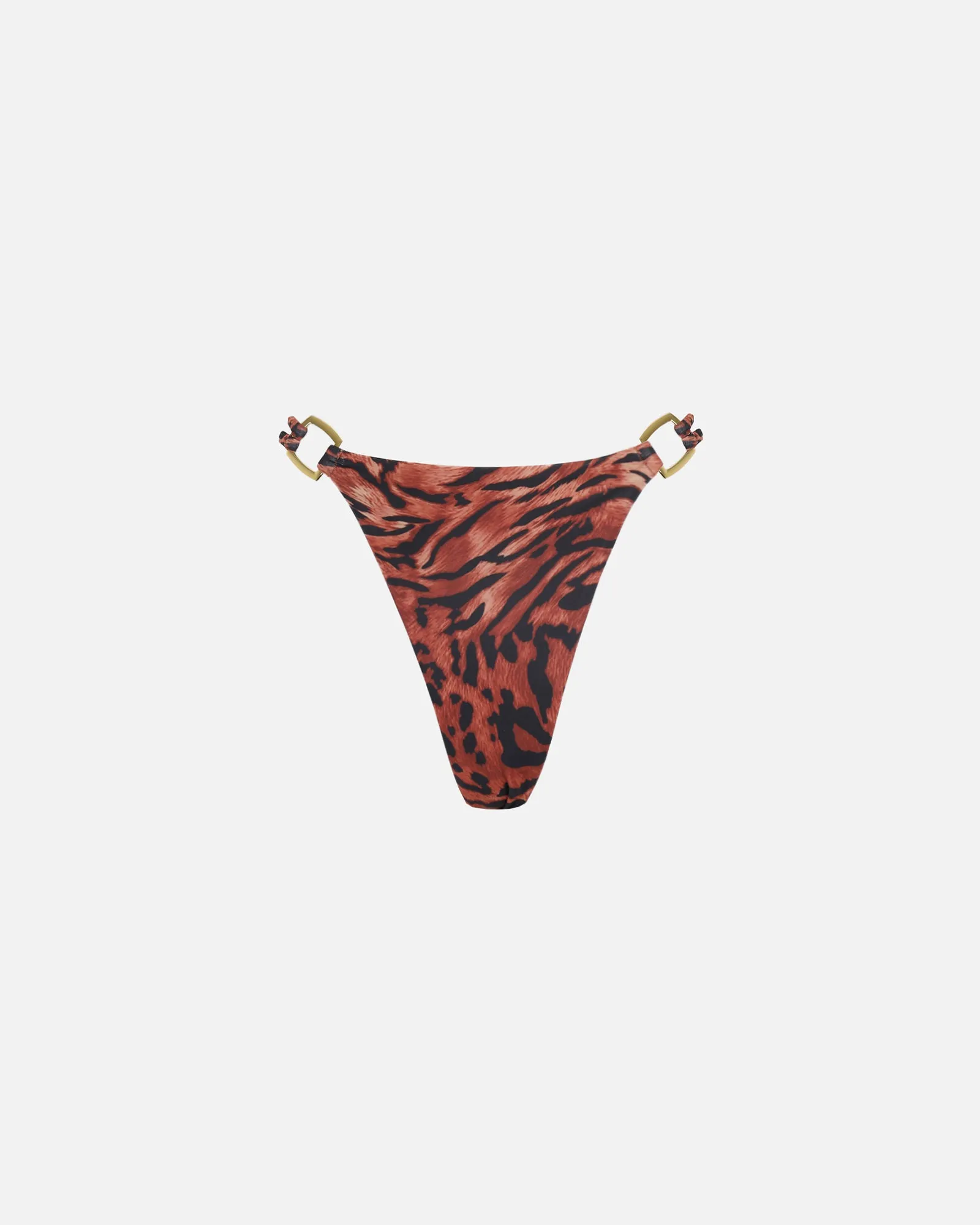 Fia Leopard Print Trim Bikini Bottoms sold by Simmi London product image thumbnail 5