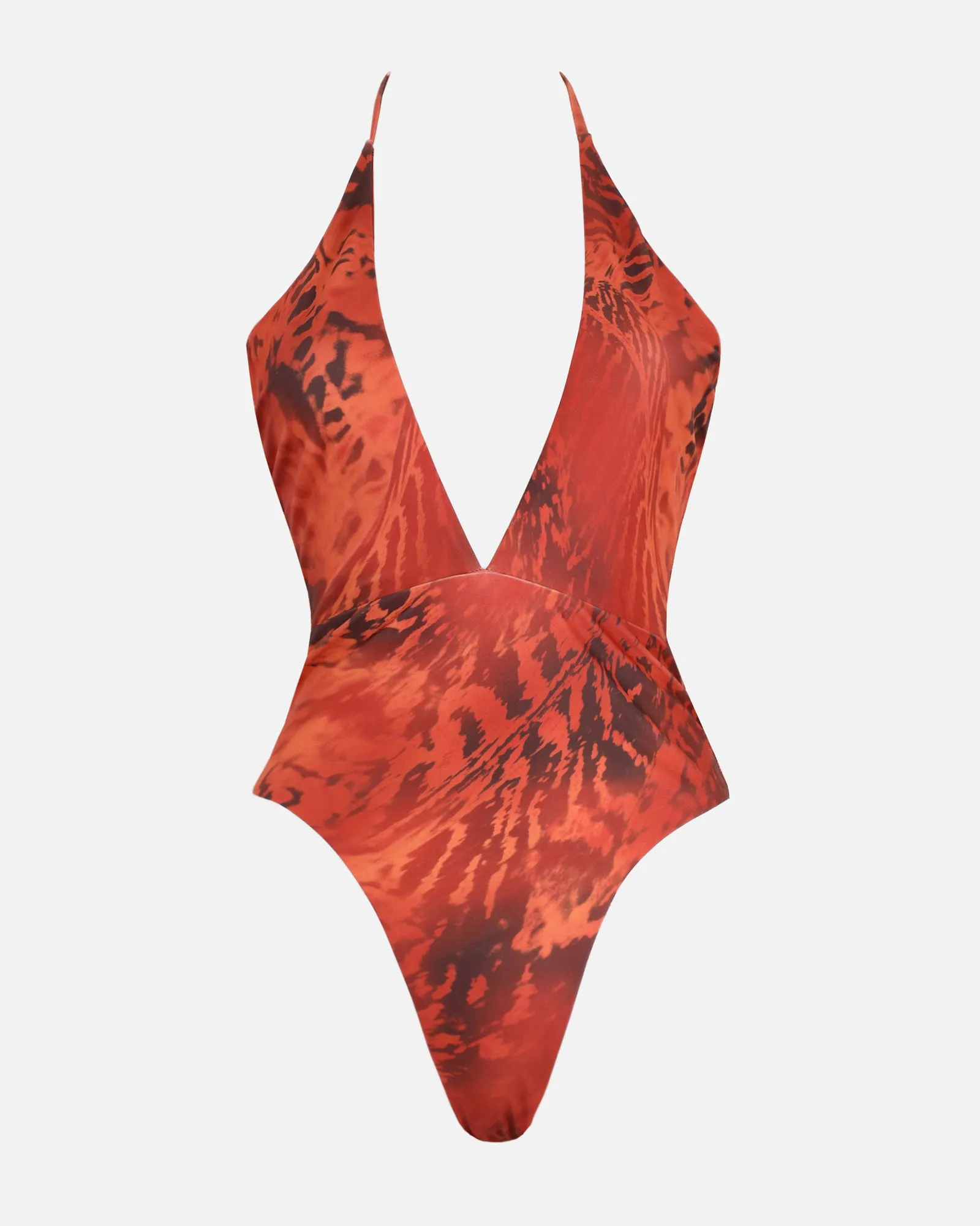 Alba Butterfly Print Plunge Swimsuit sold by Simmi London product image thumbnail 5