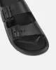 Samantha Black EVA Slip on Footbed Slides sold by Simmi London