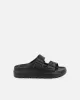 Samantha Black EVA Slip on Footbed Slides sold by Simmi London