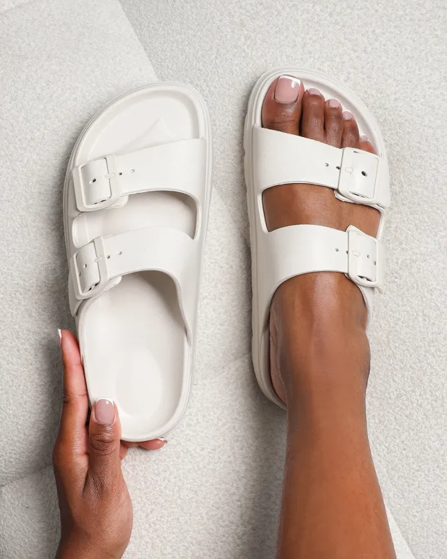 Samantha Stone EVA Slip on Footbed Slides sold by Simmi London