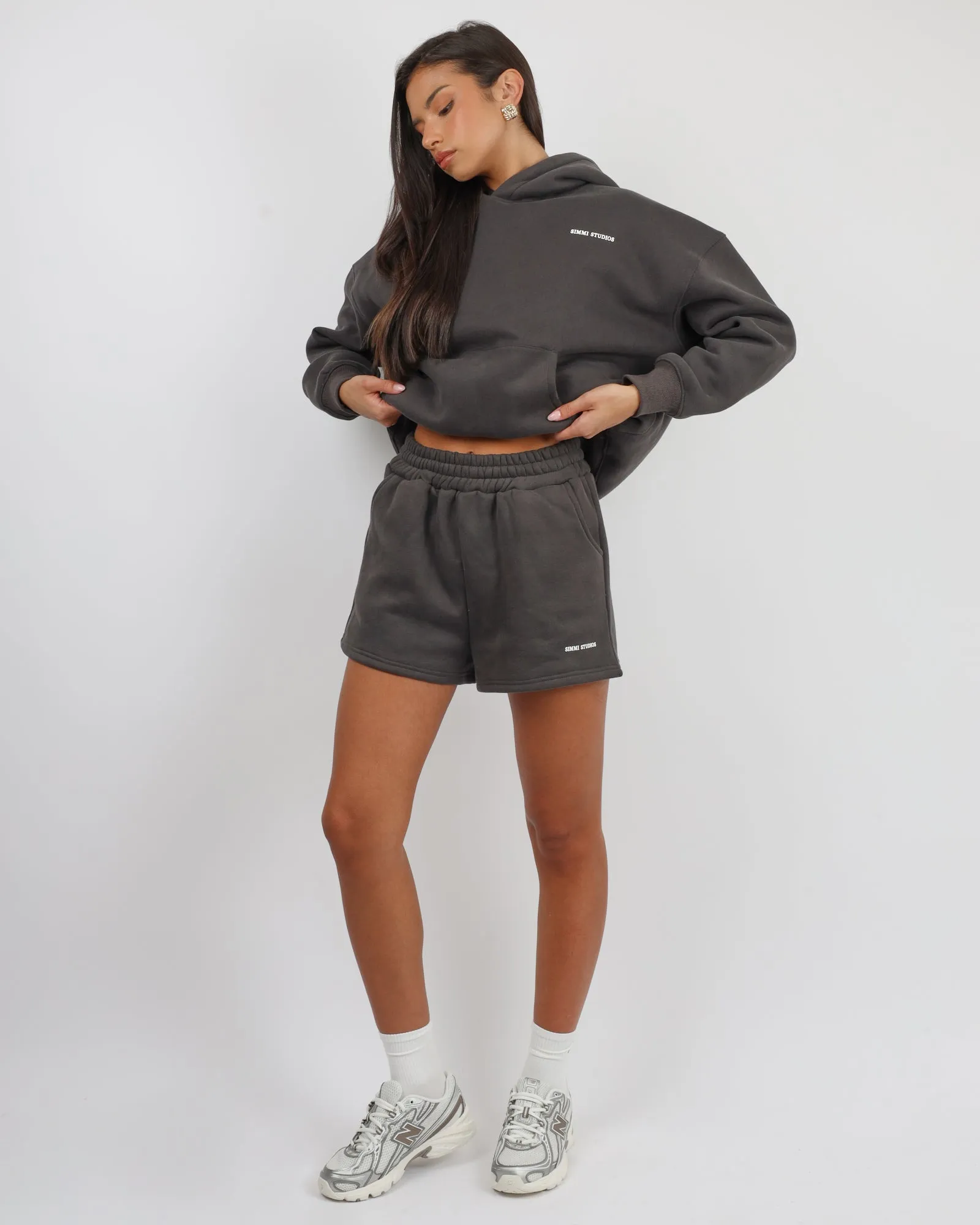 Winslow Simmi Studios Essentials Shorts in Slate sold by Simmi London