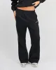 Colby Varsity Flared Joggers in Black sold by Simmi London
