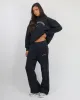 Colby Varsity Flared Joggers in Oxford Blue sold by Simmi London
