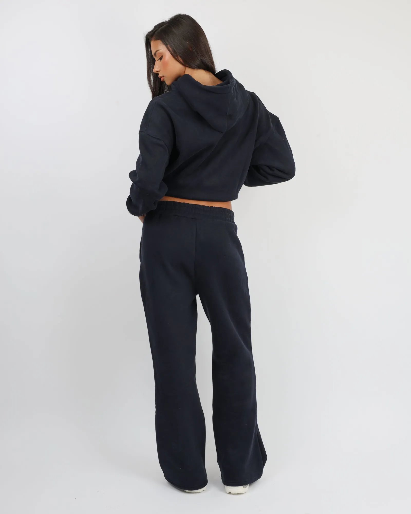 Colby Simmi Studios Varsity Flared Joggers in Oxford Blue sold by Simmi London product image thumbnail 3