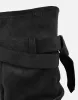 Lowry Black Suede Foldover Chunky Boots sold by Simmi London