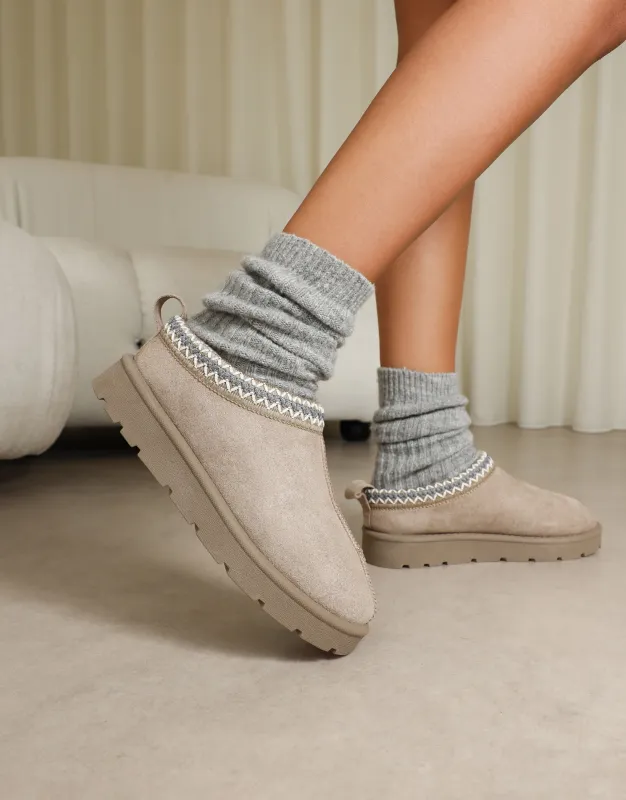 Cally Mushroom Slippers sold by Simmi London
