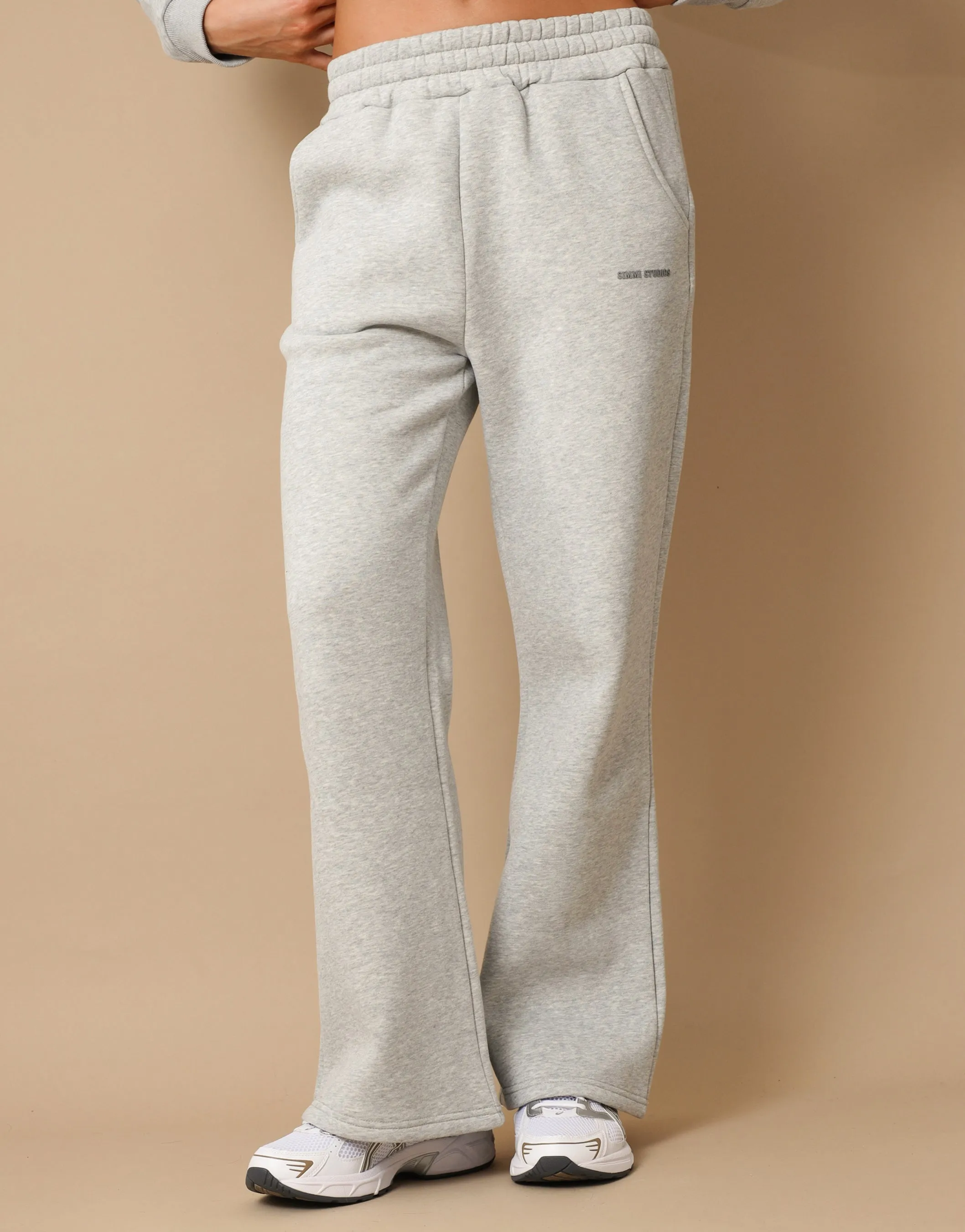 Colby Simmi Studios Essentials Joggers In Grey Marl sold by Simmi London product image thumbnail 2