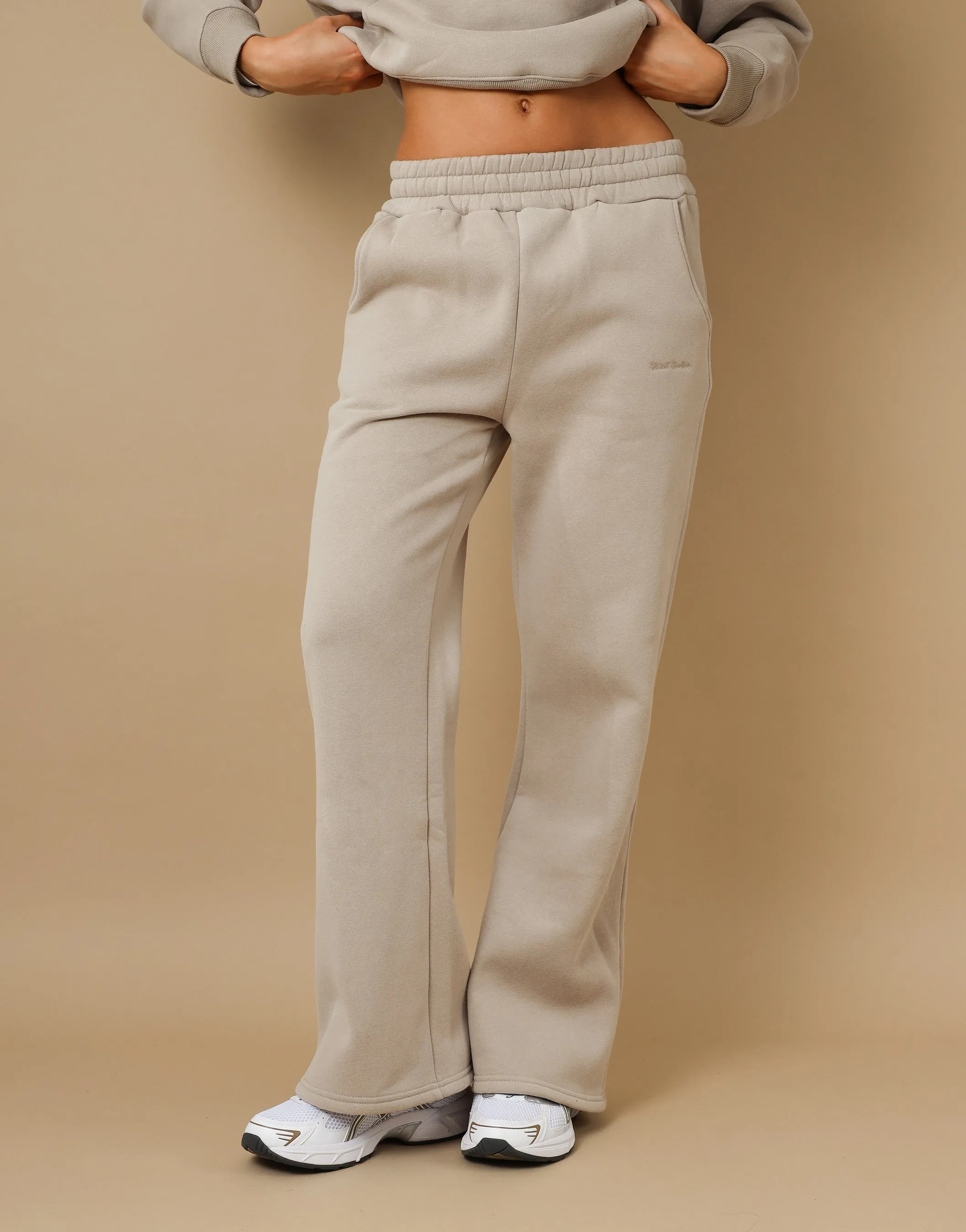 Maia Simmi Studios Essentials Joggers In Stone sold by Simmi London product image thumbnail 2