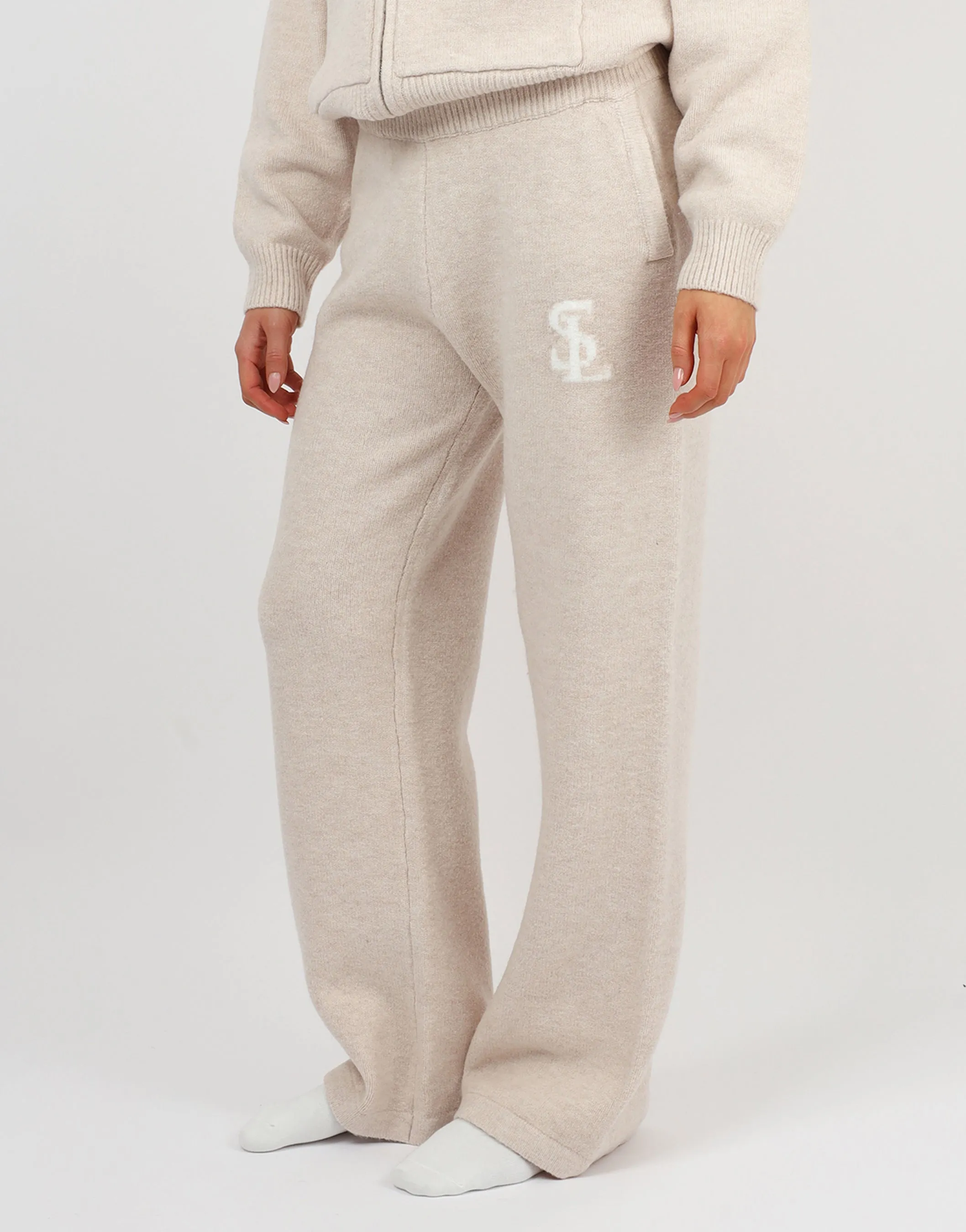 Romy Simmi Studios Chunky Knit Trousers In Cream sold by Simmi London product image thumbnail 4