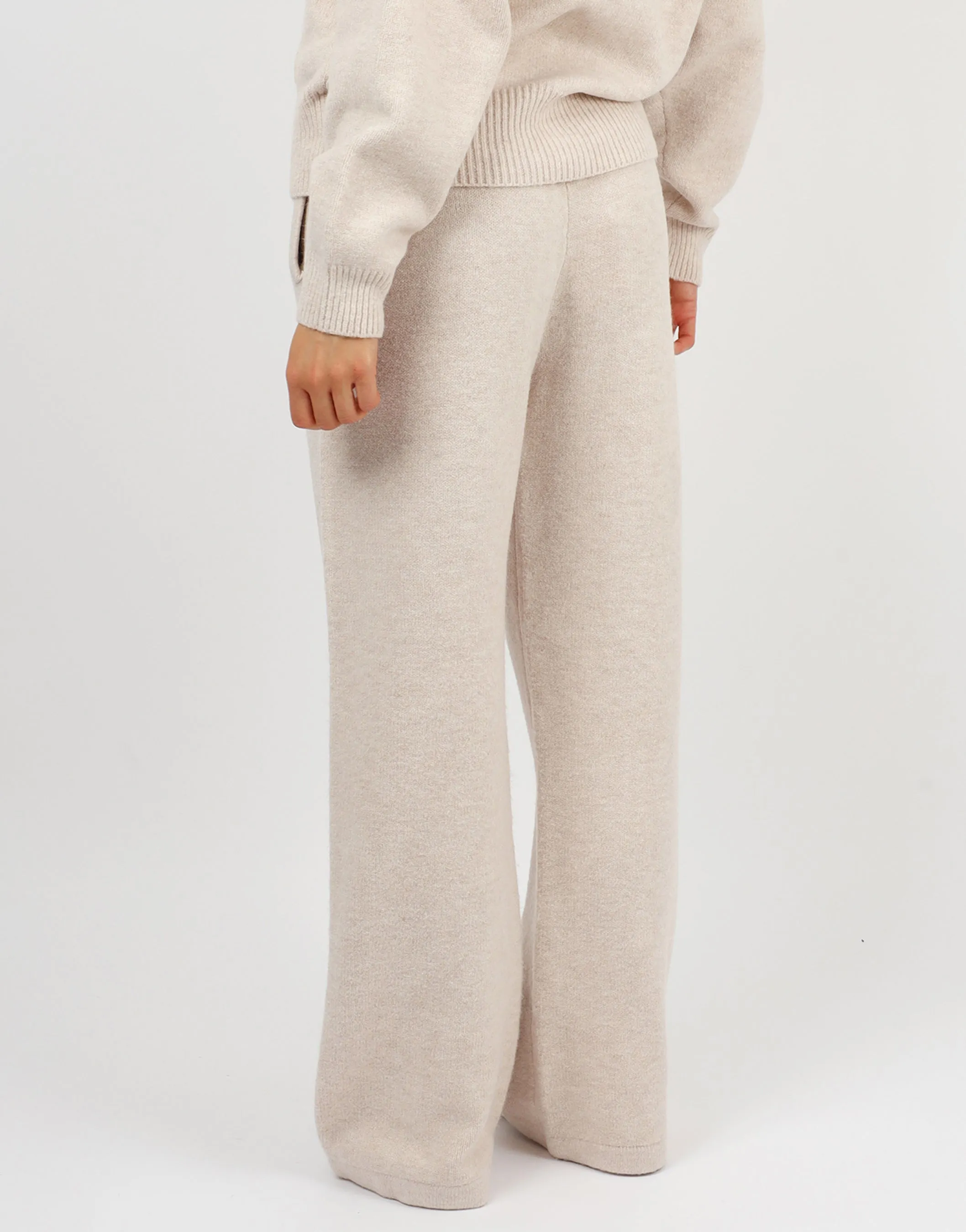 Romy Simmi Studios Chunky Knit Trousers In Cream sold by Simmi London product image thumbnail 3