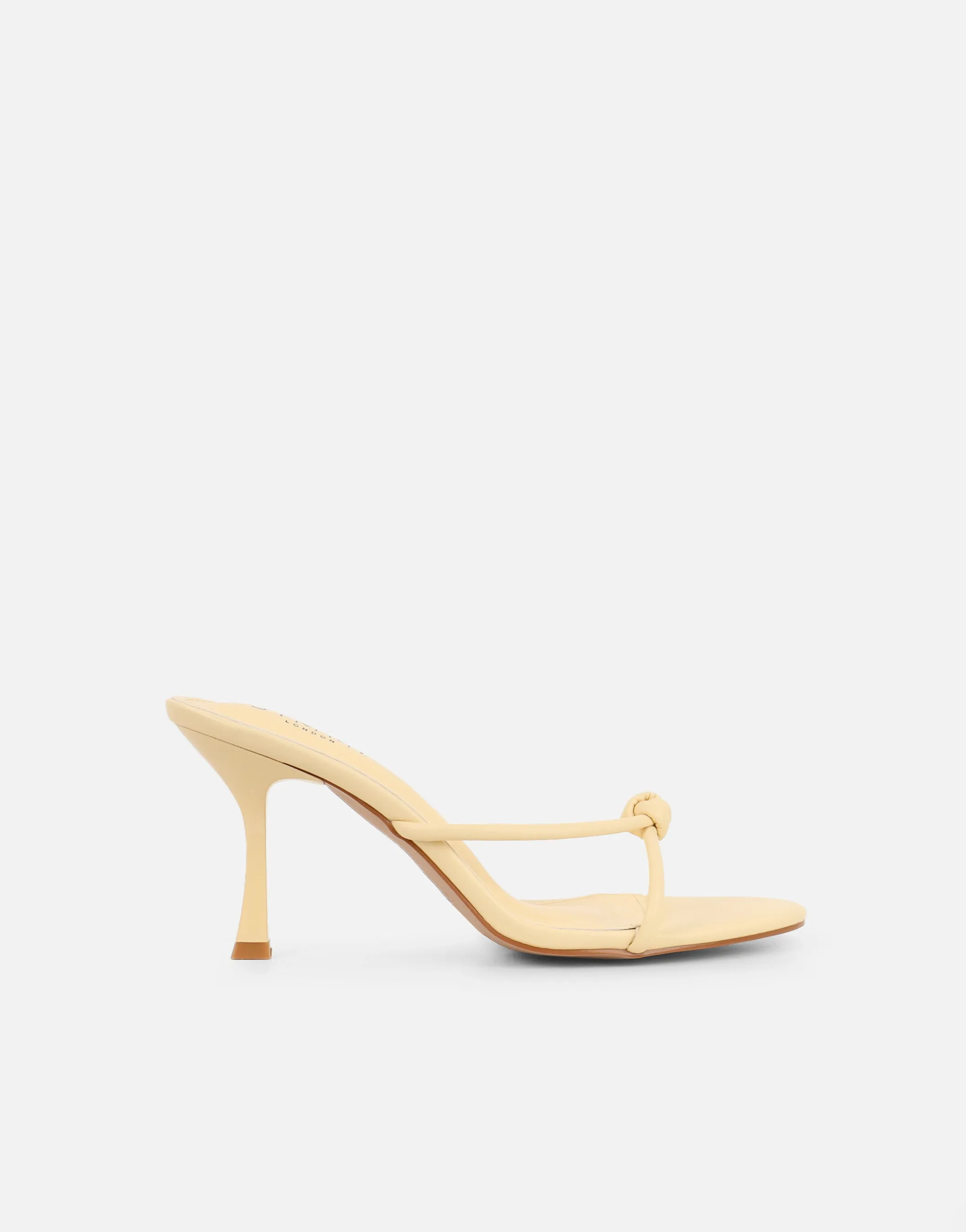 Tapioca Yellow Knot Detail Mules sold by Simmi London product image thumbnail 2