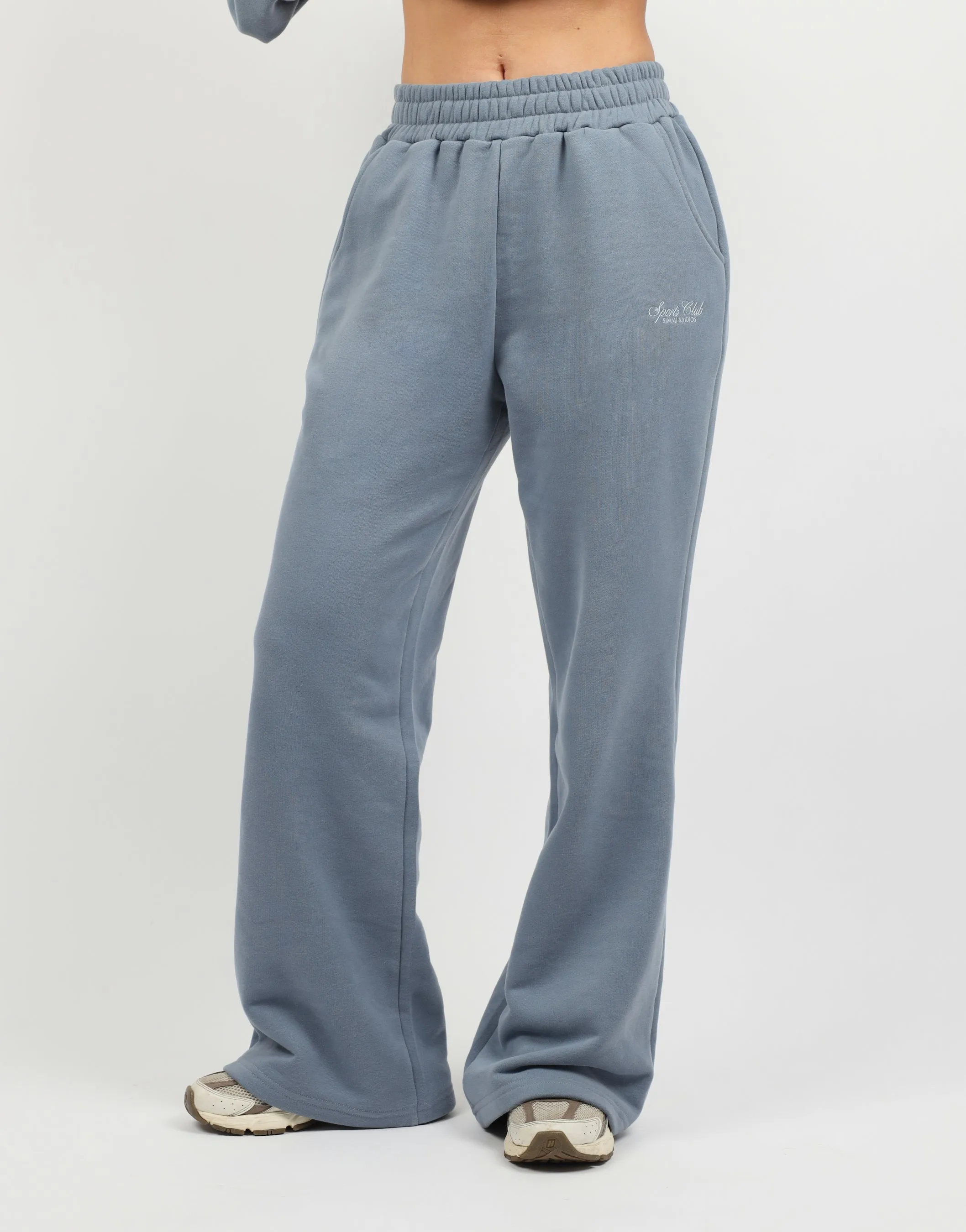 Sola Simmi Studios Embroidered Logo Joggers In Blue sold by Simmi London product image thumbnail 3