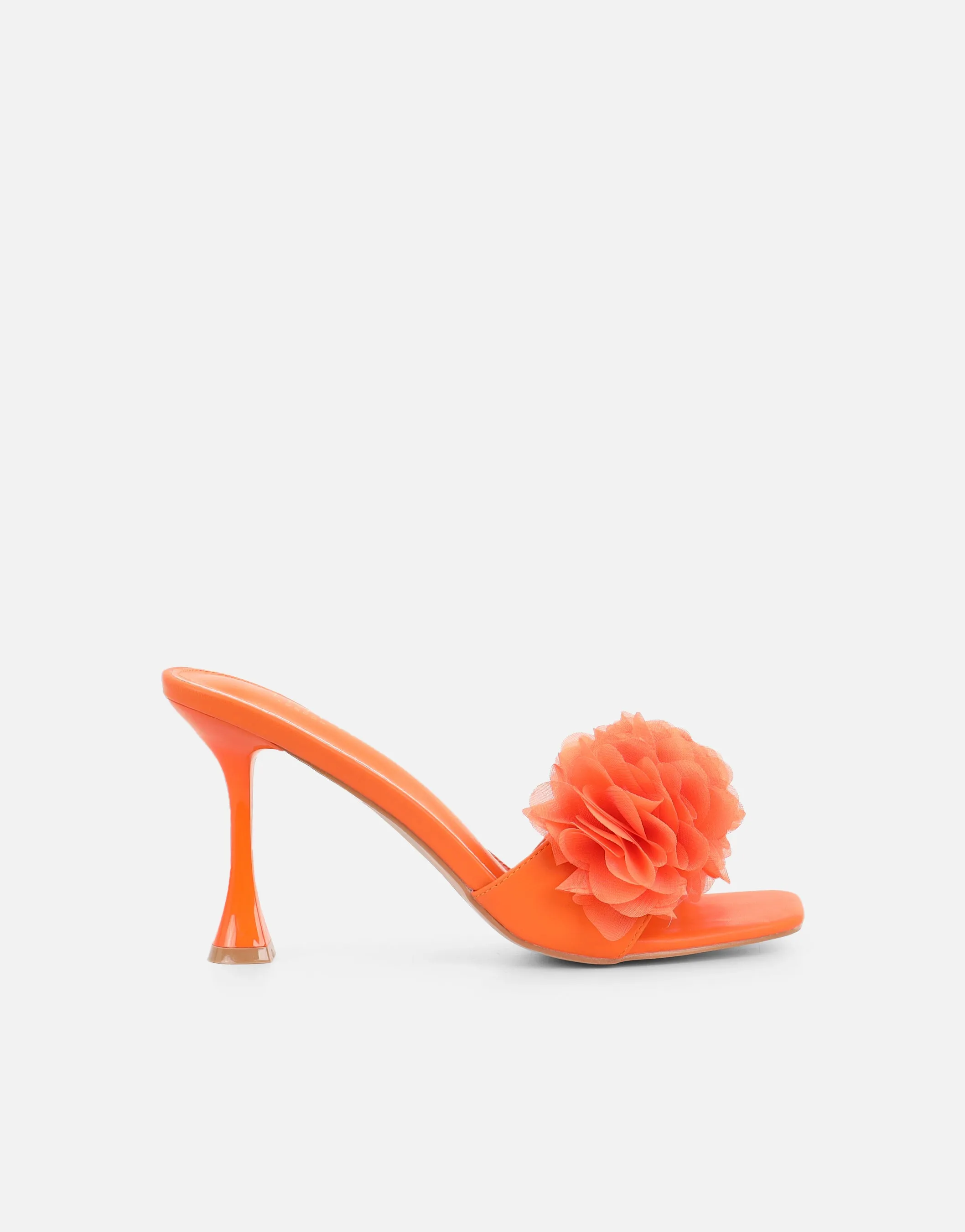 Kaz Orange Petal Detail Mules sold by Simmi London product image thumbnail 2