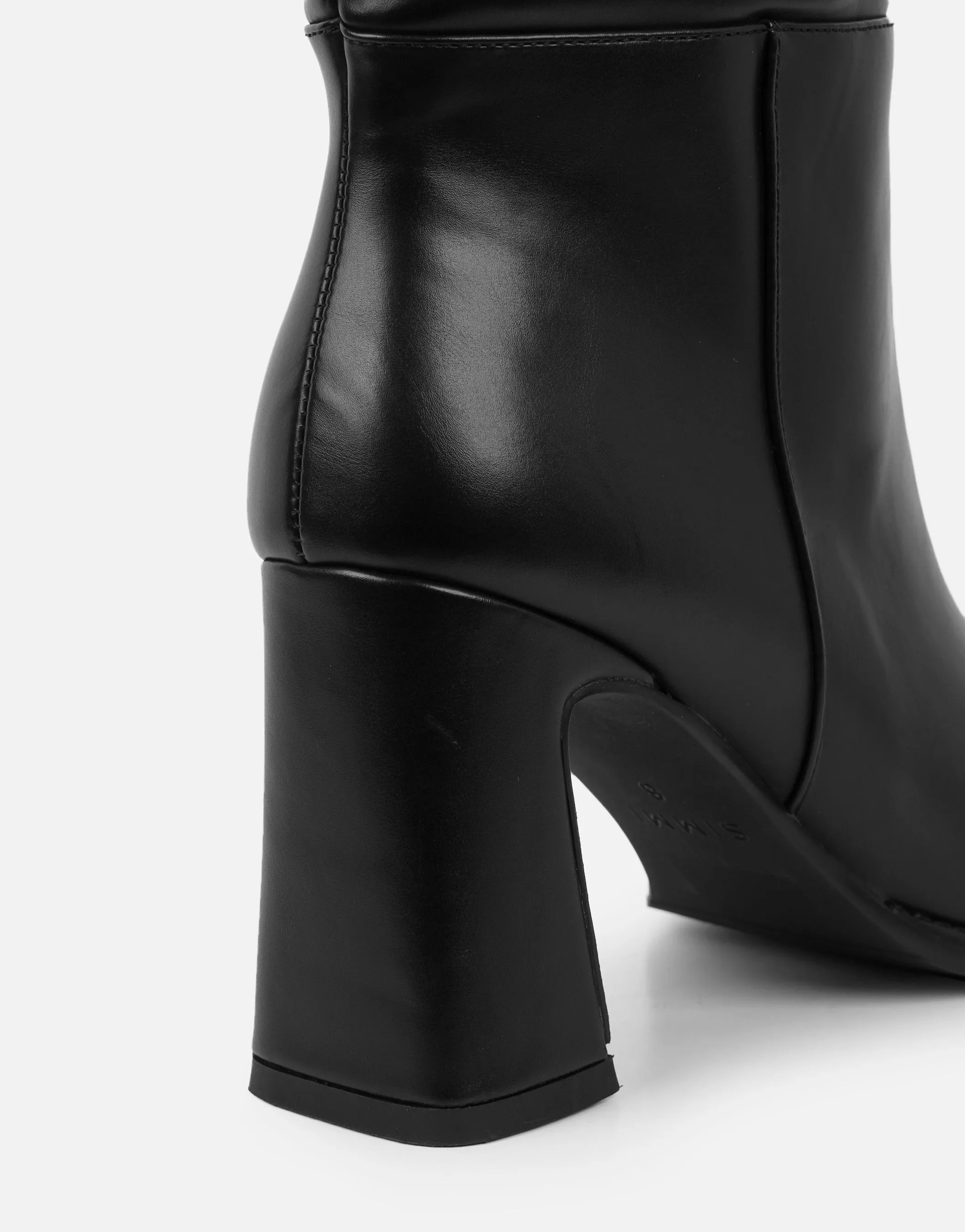 Buck Black Leather Riding Boots sold by Simmi London product image thumbnail 3