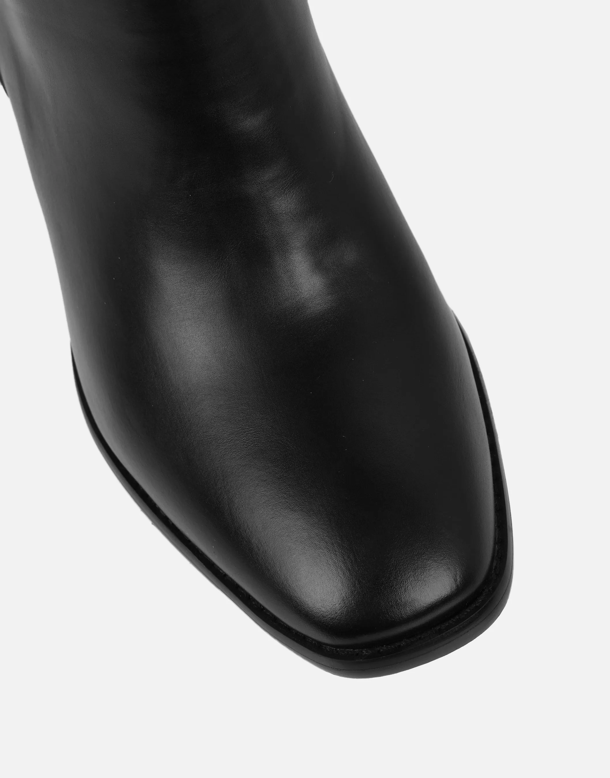 Buck Black Leather Riding Boots sold by Simmi London product image thumbnail 4