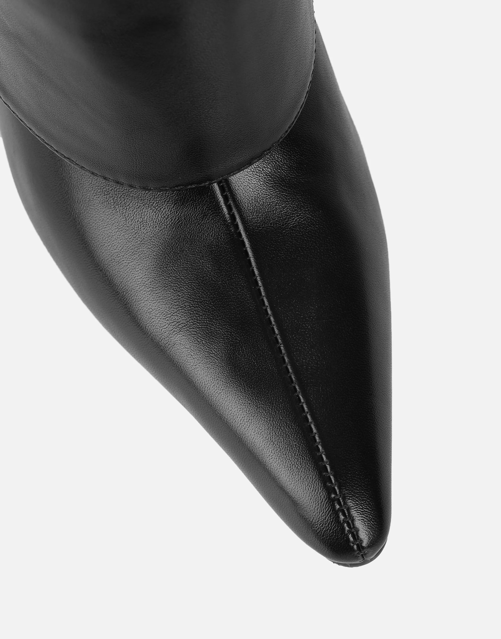 Saoirse Black Knee High Heeled Boots sold by Simmi London product image thumbnail 4