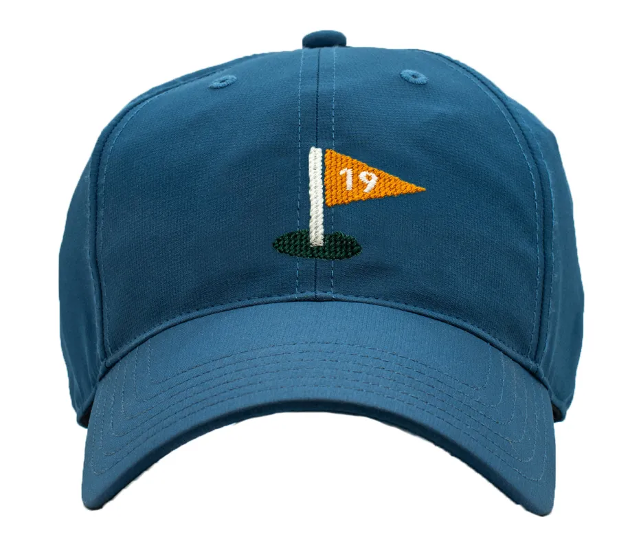 19th Hole Performance Hat - Navy made by Harding Lane