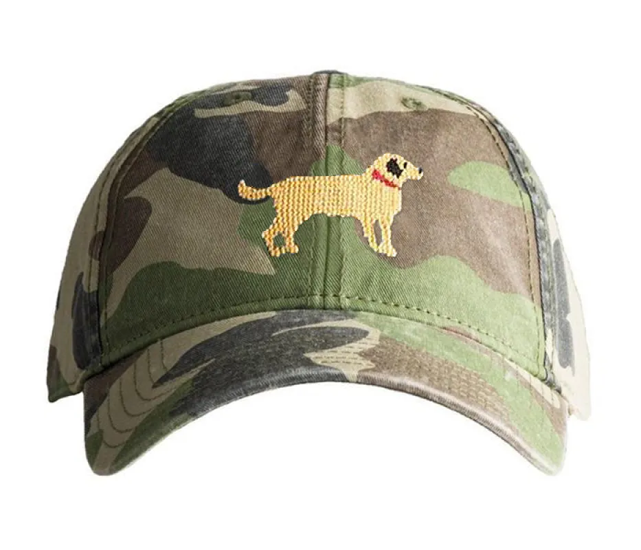 Yellow Lab Baseball Hat - Camo made by Harding Lane