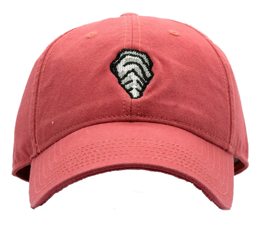 Oyster Baseball Hat - New England Red made by Harding Lane