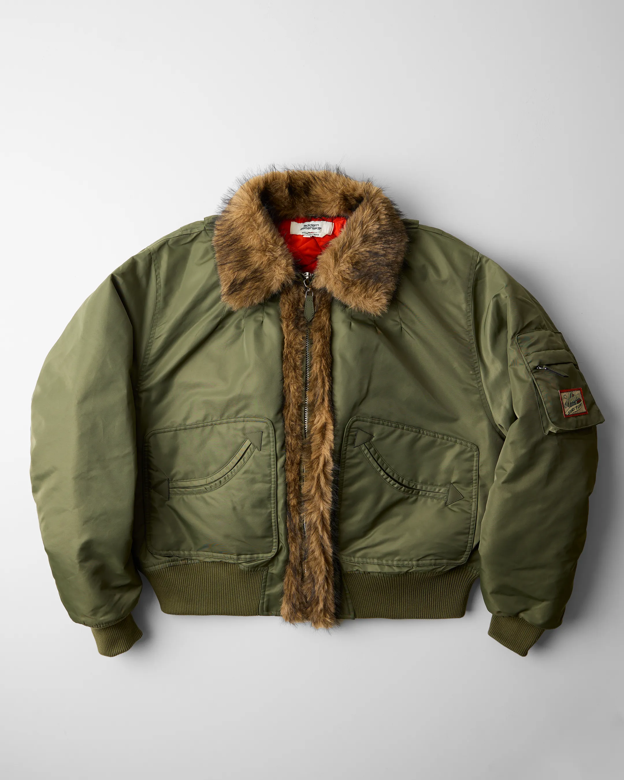 Fur Bomber Jacket sold by Adidem Asterisks product image thumbnail 2