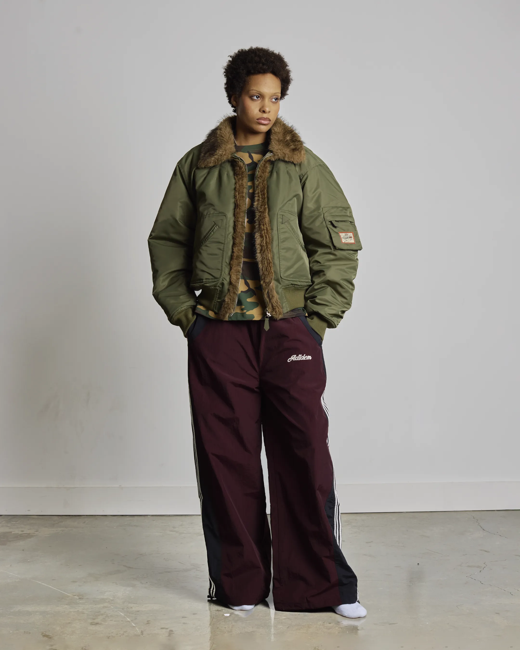 Fur Bomber Jacket sold by Adidem Asterisks