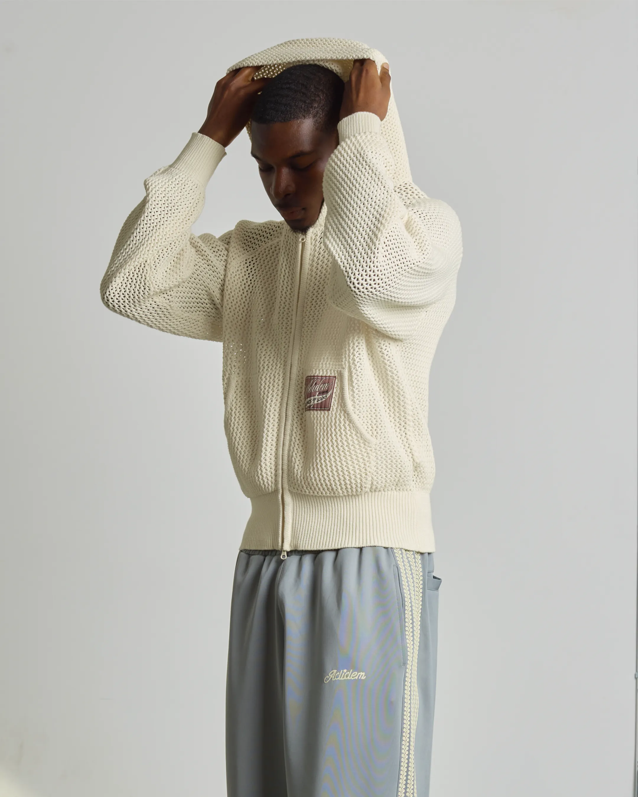 Crochet Knit Hoodie sold by Adidem Asterisks product image thumbnail 5