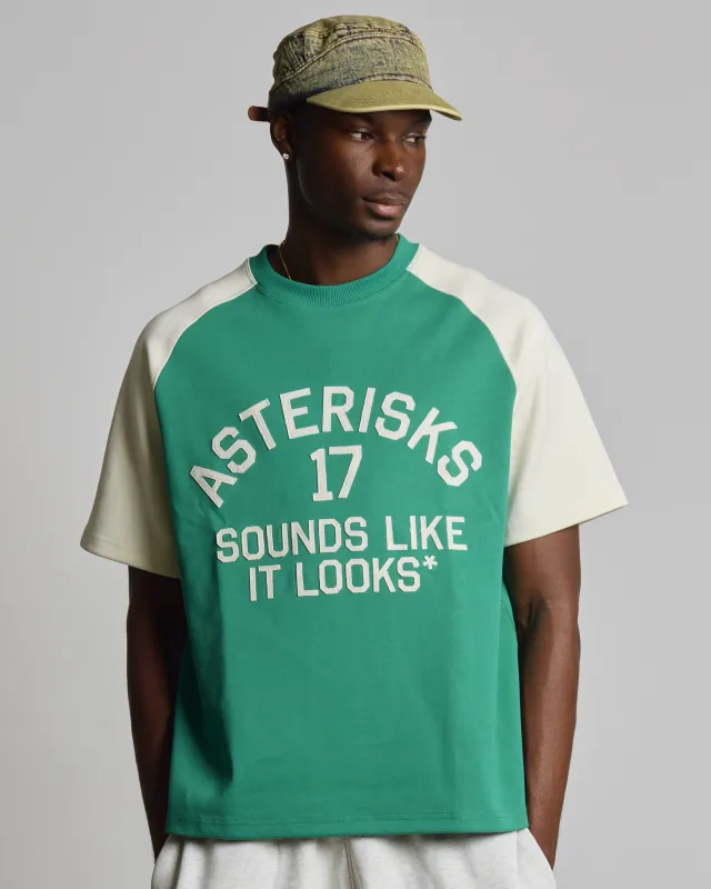 Raglan Collegiate Shirt made by Adidem Asterisks