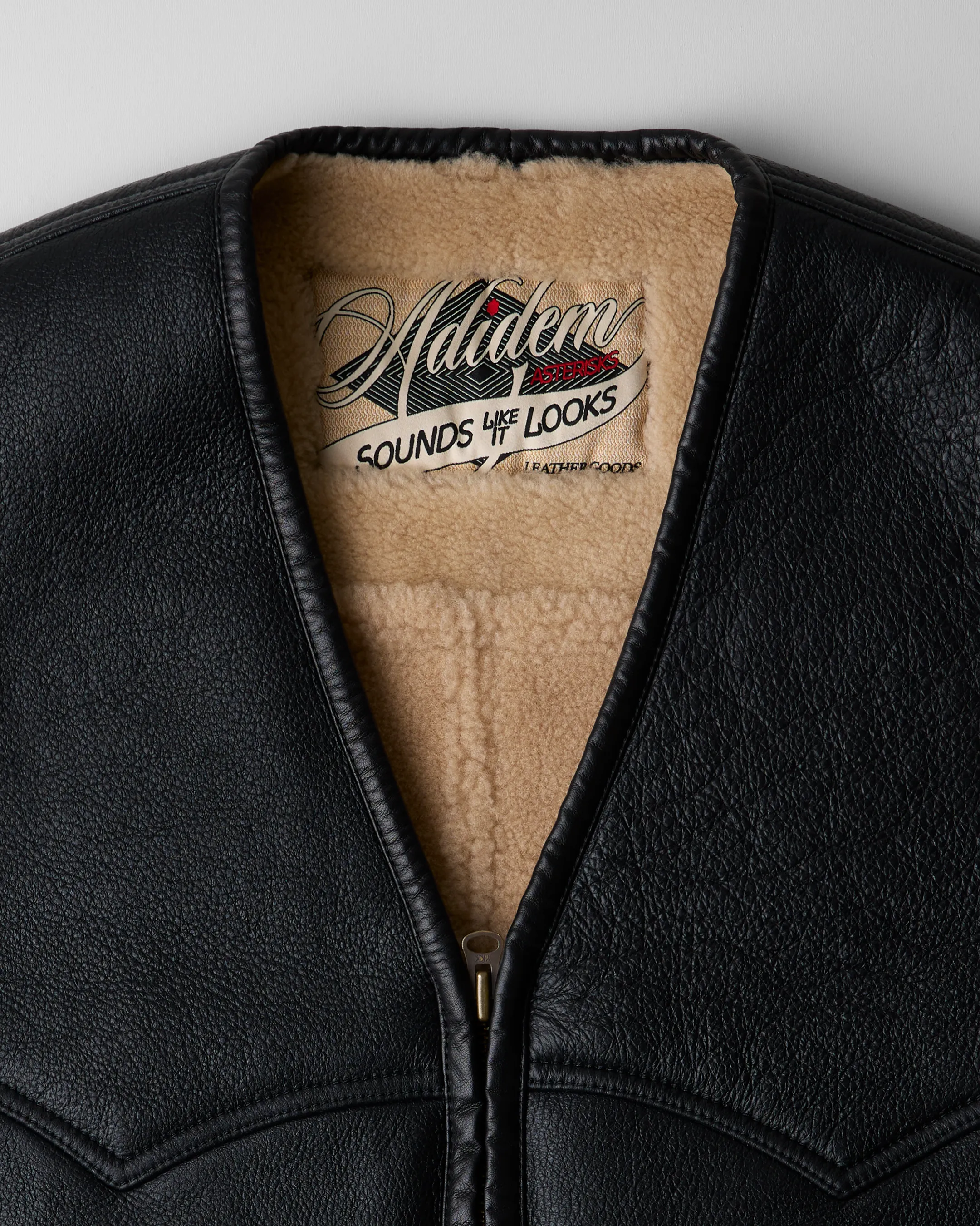 Shearling Lambskin Vest sold by Adidem Asterisks product image thumbnail 4